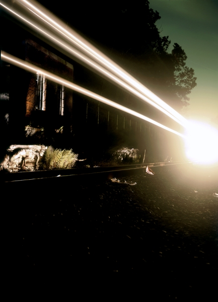 Photograph Christopher Becker Passing Train on One Eyeland
